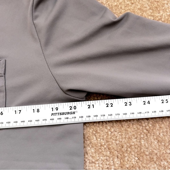 Ralph Lauren RLX Golf Gray Long Sleeve Polo - Picture 6 of 7